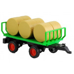 Traktor s prívesom so senom 37,5 cm, svetlo + zvuk
